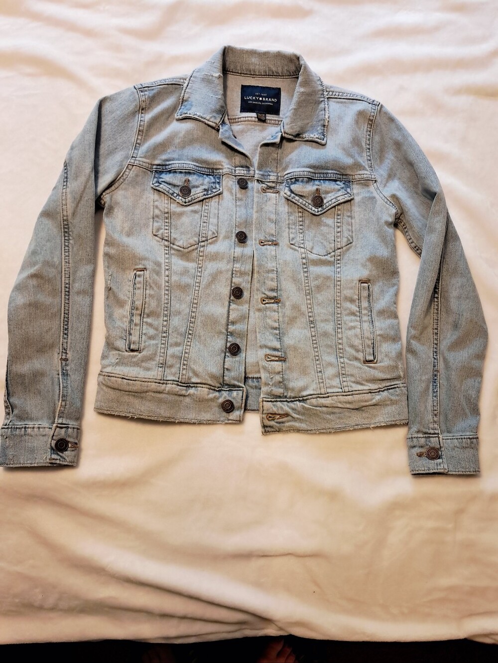 Lucky Brand Light Wash Denim Jacket - Women's